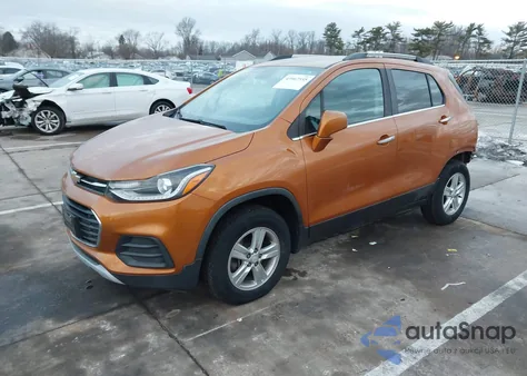 2017 Chevrolet Trax Lt из США, поврежденный, VIN 3GNCJPSB8HL172638